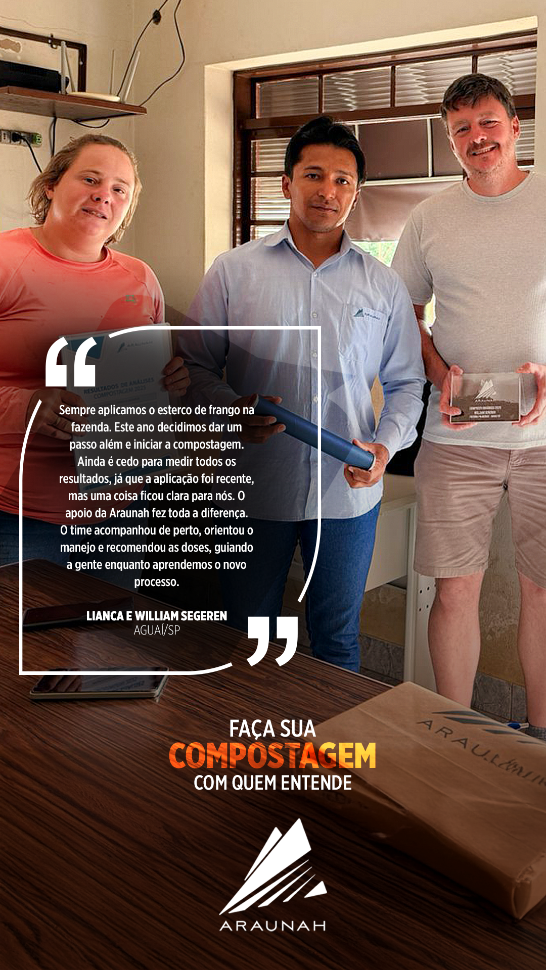 Depoimento Liana e William